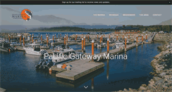 Desktop Screenshot of pacificgatewaymarina.ca